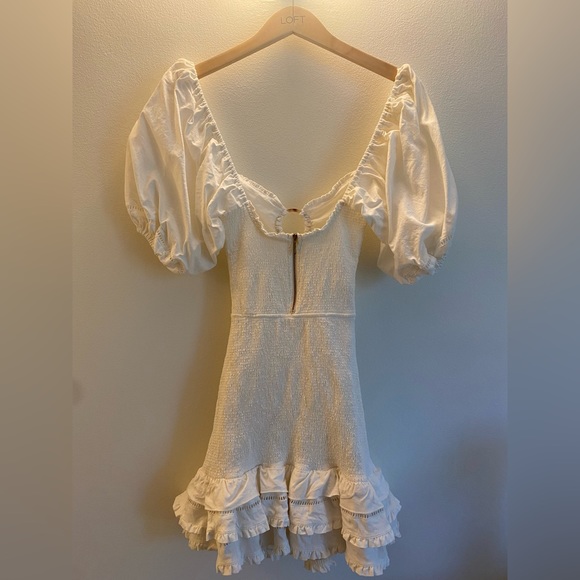 V. Chapman | The Valerie Dress in Natural - Picture 7 of 8